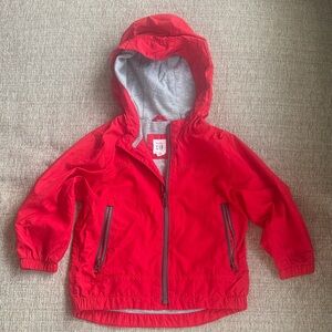 GAP Kids Bright Red Raincoat